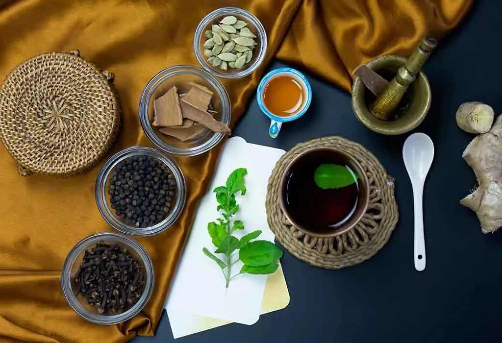 Traditional Ayurvedic herbal remedies and preparations